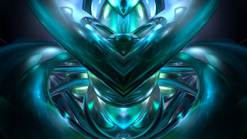 Картинка 3д графика fractal фракталы