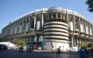 Картинка города здания дома madrid