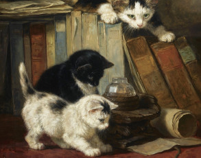 Картинка рисованные henriette ronner knip ronner-knip
