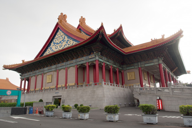 Обои картинки фото города, тайбэй, тайвань, национальный, концертный, зал