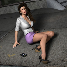 Картинка reporter 3д+графика люди+ people девушка взгляд