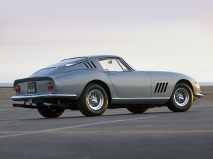 Картинка автомобили ferrari 275 серый gtb