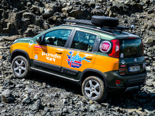 обоя автомобили, fiat, 2014г, 319, panda, 4x4, island-tour