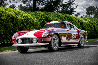 Картинка ferrari+250 автомобили ferrari автошоу автопробег выставка