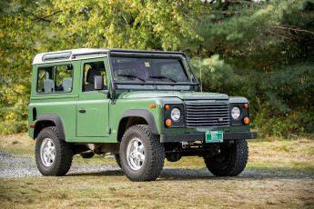 Картинка land+rover+defender+90 автомобили land-rover автопробег выставка автошоу