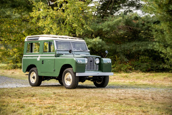 Картинка land+rover+series+ii автомобили land-rover автопробег выставка автошоу