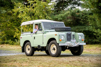 Картинка land+rover+series+ii автомобили land-rover автопробег выставка автошоу