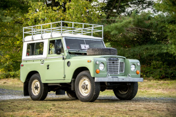 Картинка land+rover+series+iii автомобили land-rover автошоу выставка автопробег