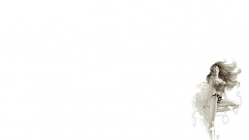 обоя рисованные, комиксы, девушка, взгляд, супермен