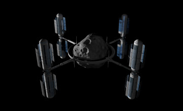 Картинка космос арт метеорит