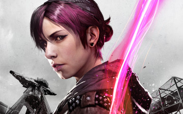 Картинка infamous +first+light видео+игры -+infamous девушка