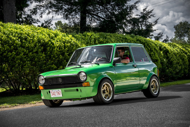 Обои картинки фото autobianchi a112, автомобили, autobianchi, автопробег, автошоу, выставка