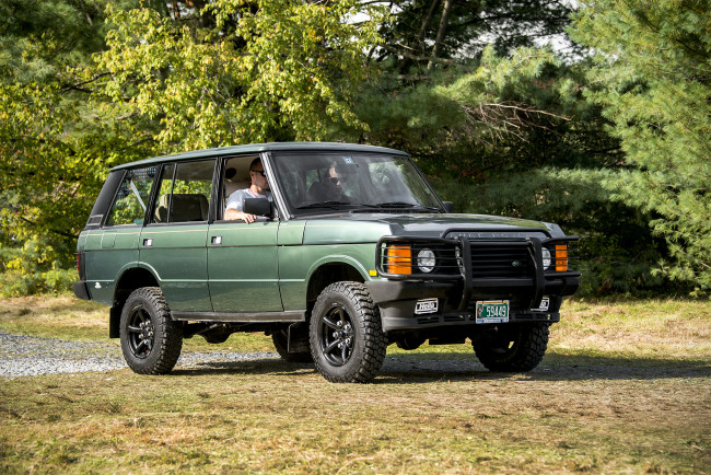 Обои картинки фото land rover range rover, автомобили, range rover, автопробег, автошоу, выставка