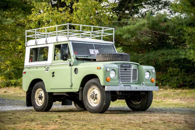 Обои картинки фото land rover series iii, автомобили, land-rover, автошоу, выставка, автопробег