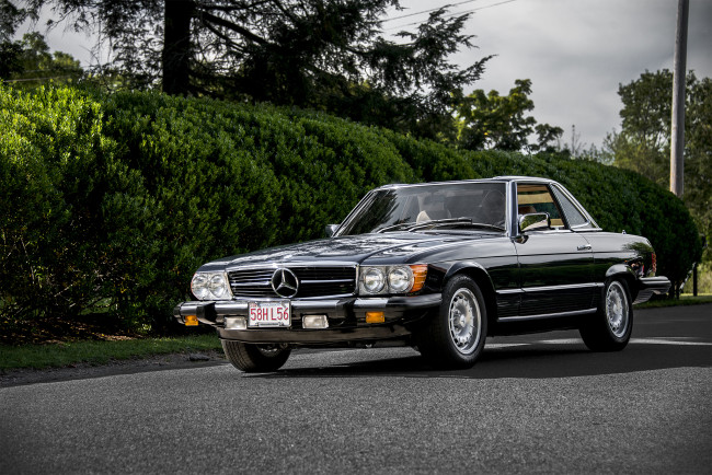 Обои картинки фото mercedes-benz slc, автомобили, mercedes-benz, выставка, автошоу, автопробег