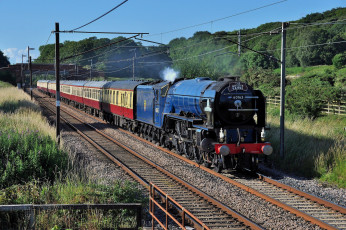 Картинка техника паровозы дорога рельсы паровоз железная