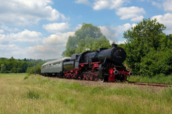 Картинка техника паровозы паровоз дорога железная рельсы