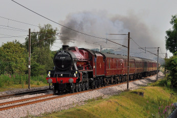 Картинка техника паровозы рельсы паровоз дорога железная