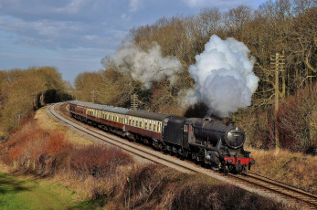 Картинка техника паровозы дорога железная паровоз рельсы