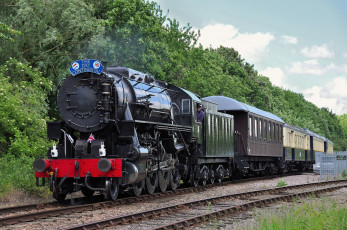 Картинка техника паровозы железная паровоз рельсы дорога