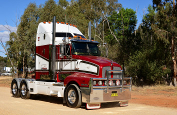 Картинка kenworth+t604 автомобили kenworth тягач седельный грузовик тяжелый