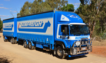 Картинка автомобили isuzu грузовик седельный тягач тяжелый