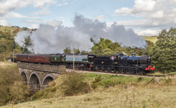 Картинка техника паровозы паровоз рельсы дорога железная
