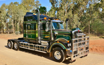 Картинка c509+kenworth автомобили kenworth тяжелый тягач седельный грузовик