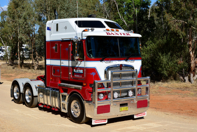 Обои картинки фото kenworth k200, автомобили, kenworth, тягач, седельный, грузовик, тяжелый