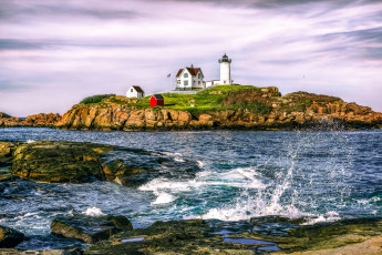 Картинка природа маяки маяк побережье