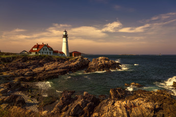 Картинка природа маяки маяк побережье