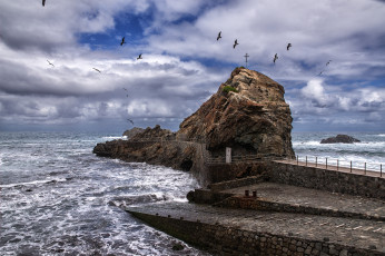 Картинка природа побережье море берег