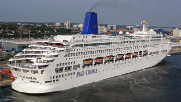 Картинка oriana корабли лайнеры лайнер круиз