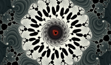 Картинка 3д+графика фракталы+ fractal фон узор цвета