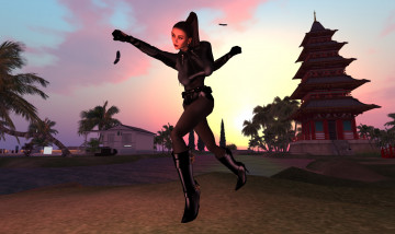 Картинка 3д+графика люди+ people фон взгляд девушка