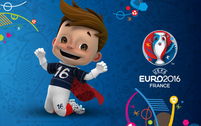 Обои картинки фото спорт, футбол, франция, чемпионат, радость, мальчик