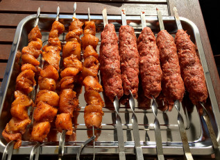 Картинка еда шашлык +барбекю мясо