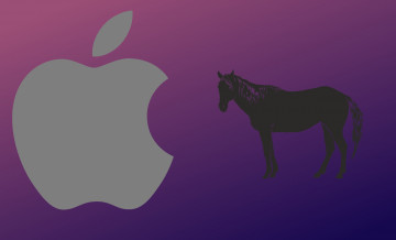 обоя компьютеры, apple, фон, логотип