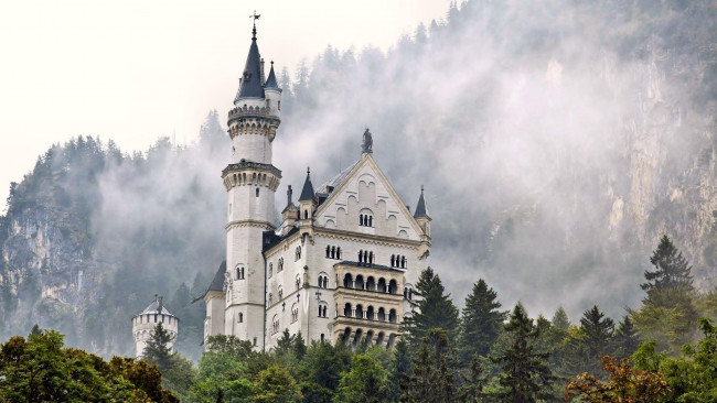 Обои картинки фото города, замок нойшванштайн , германия, neuschwanstein, castle