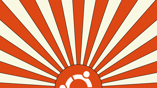 Обои картинки фото компьютеры, ubuntu linux, логотип, фон