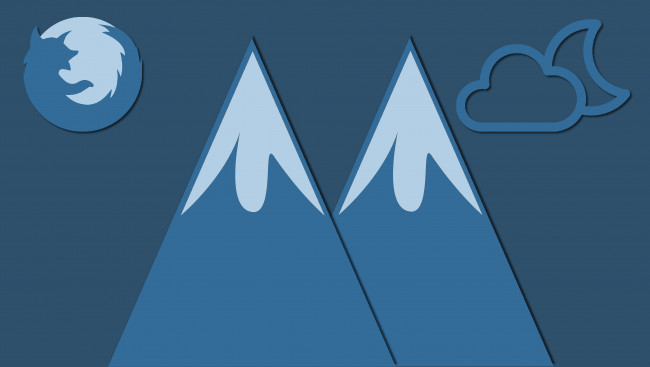 Обои картинки фото компьютеры, mozilla firefox, логотип, фон