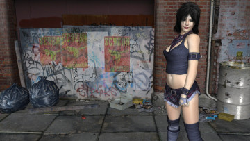 Картинка 3д+графика люди+ people фон взгляд девушка