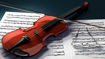 Картинка музыка -музыкальные+инструменты скрипка