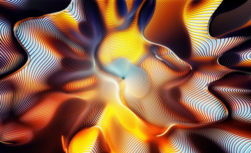 Картинка 3д+графика абстракция+ abstract объем краски узор линии