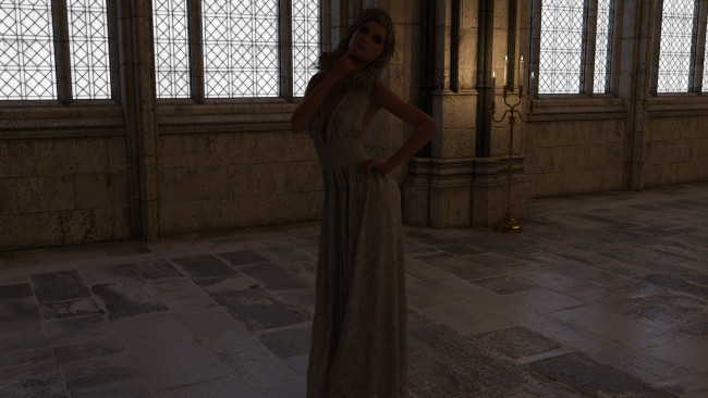 Обои картинки фото 3д графика, люди , people, девушка, взгляд, фон