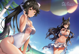 Картинка аниме azur+lane девушка