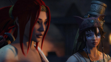 Картинка видео+игры heavenly+sword девушки оружие рыжая нарико