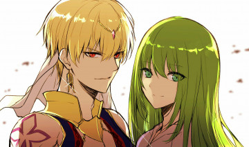 Картинка аниме fate stay+night +grand+order +apocrypha судьба ночь схватки