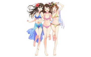 Картинка аниме idolm@ster девушки