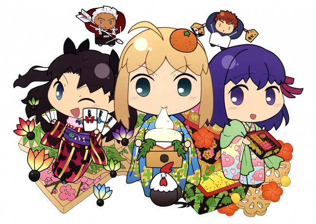 Обои картинки фото аниме, fate, stay night,  grand order,  apocrypha, судьба, ночь, схватки